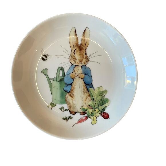 Beatrix Potter Peter Rabbit Assorted Appetizer Plates 6in Set of 4 Easter New - Picture 3 of 9